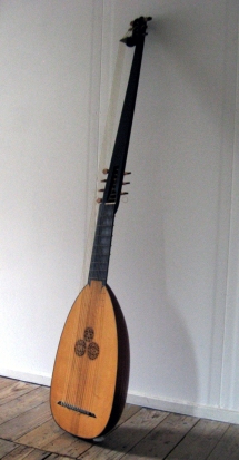 Theorbo after Sellas by Martin de Witte